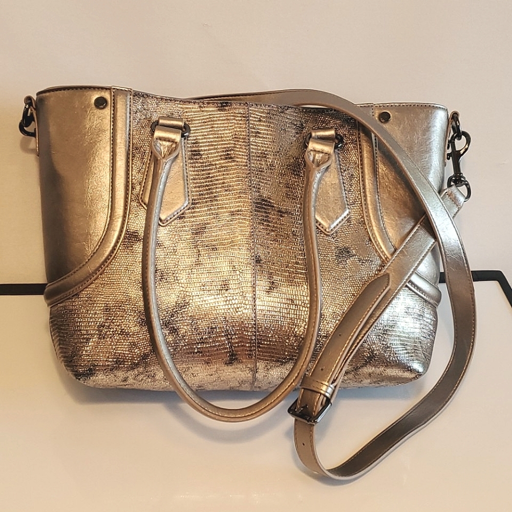 Metallic Antonio Melani Purse- Largw